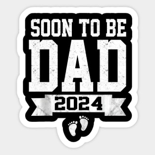 Soon to Be Dad 2024 Pregnancy Announcement New Dad Sticker